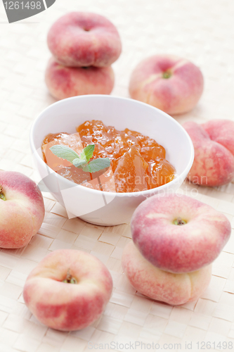 Image of peaches marmalade