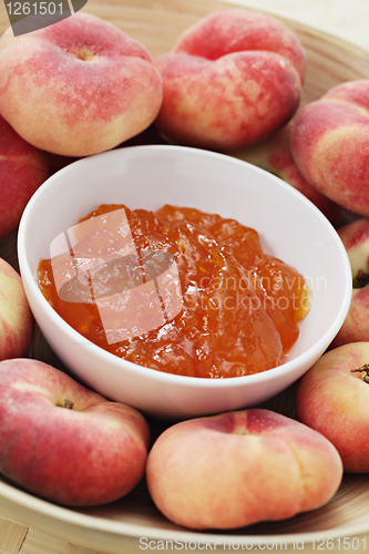 Image of peaches marmalade