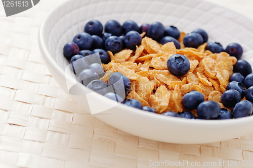 Image of cereals with blueberry