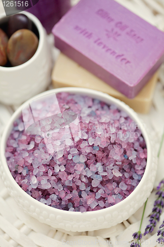 Image of lavender spa