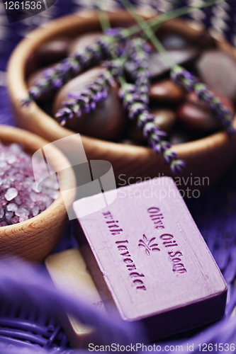 Image of lavender spa