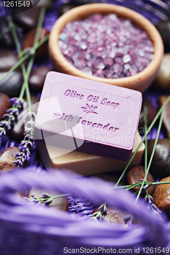 Image of lavender spa