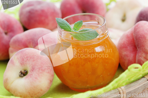 Image of peaches marmalade