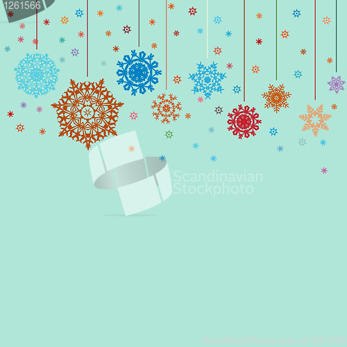 Image of Design for xmas card background. EPS 8