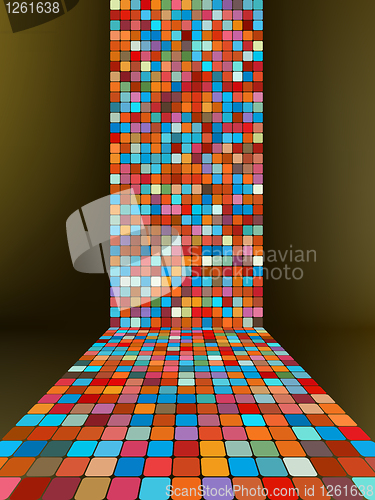 Image of Abstract glowing illustration background. EPS 8