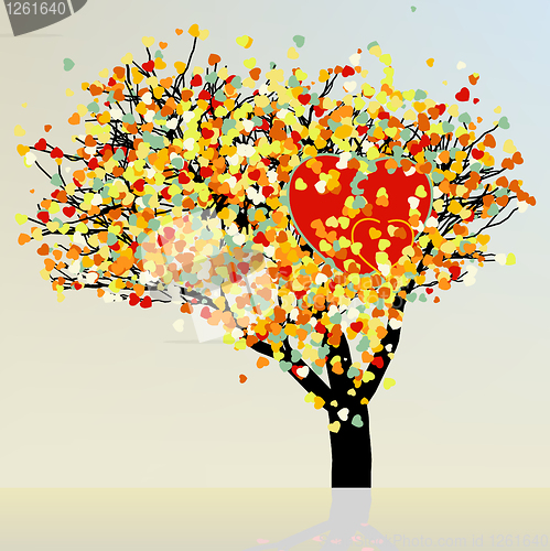 Image of Heart and love design. EPS 8