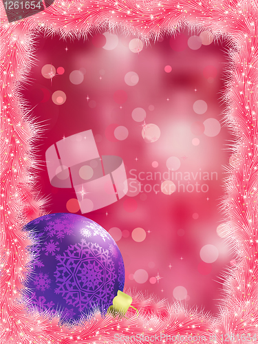Image of Elegant christmas background. EPS 8