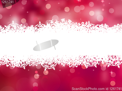 Image of Christmas background with copyspace. EPS 8