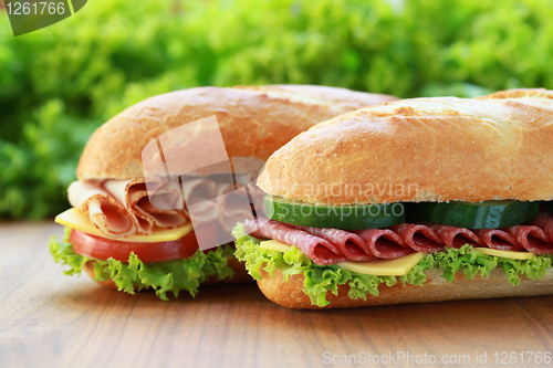 Image of Fresh sandwiches