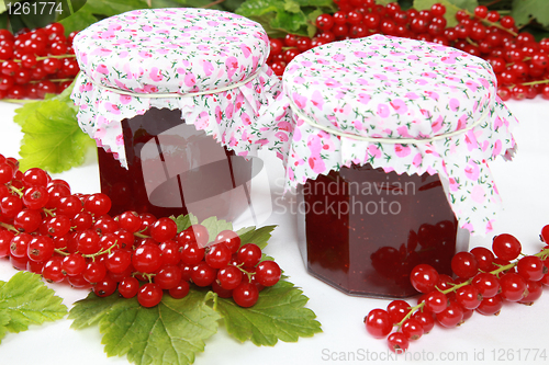 Image of Red currant jam