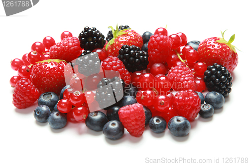 Image of Berries on a white background