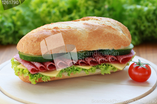 Image of Salami Sandwich