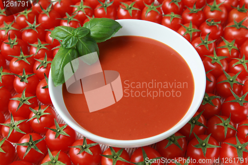 Image of Fresh tomato soup