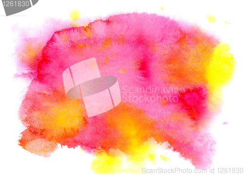 Image of watercolor background