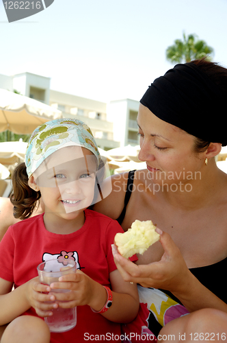 Image of Healthy mother and child