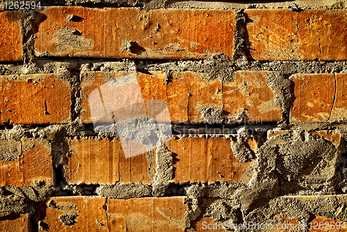 Image of Grunge old bricks wall texture