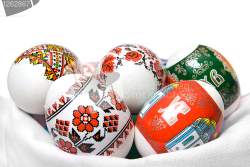 Image of easter eggs