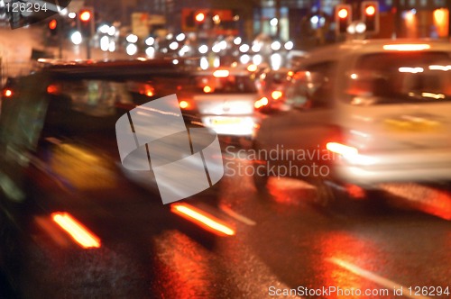 Image of Rush hour at night