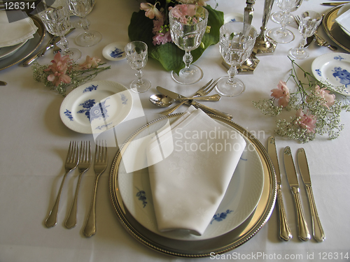 Image of Dinner table