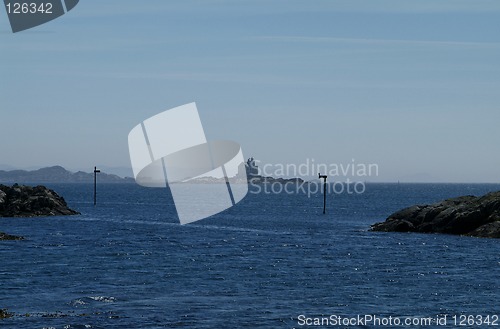 Image of Lighthouse on an island