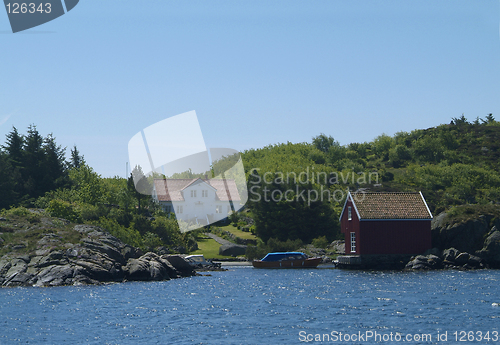 Image of House with boat