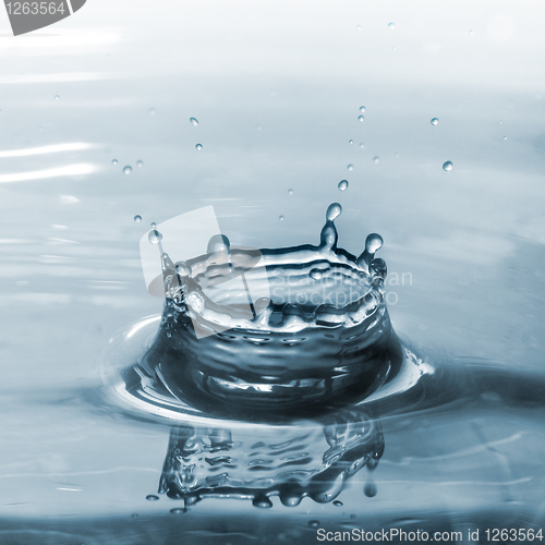 Image of water splash