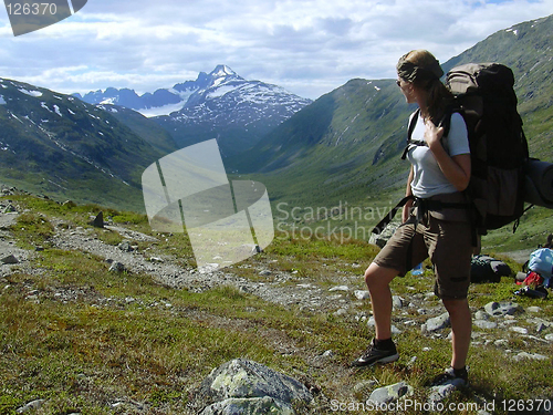 Image of Mountain tracking in Norway