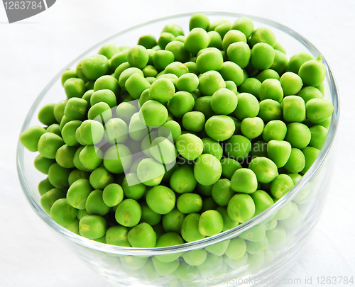 Image of Young green peas