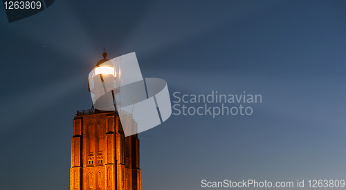 Image of Lighthouse at dusk