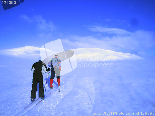 Image of Skiing in the Mountains