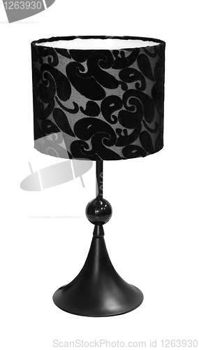 Image of Black lamp