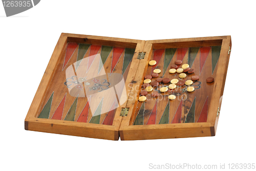 Image of Backgammon board