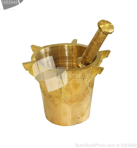 Image of Gold mortar