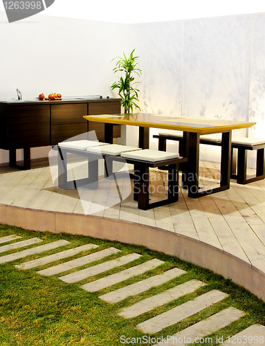 Image of Terrace dining table