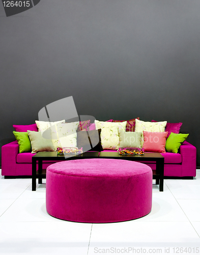 Image of Purple settee
