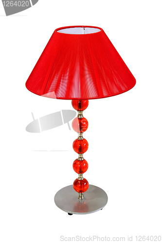 Image of Red lamp