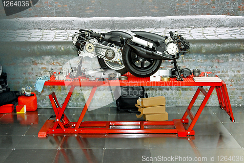 Image of Scooter garage