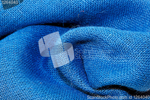 Image of Blue cloth