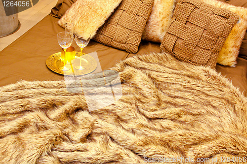 Image of Fur bedding