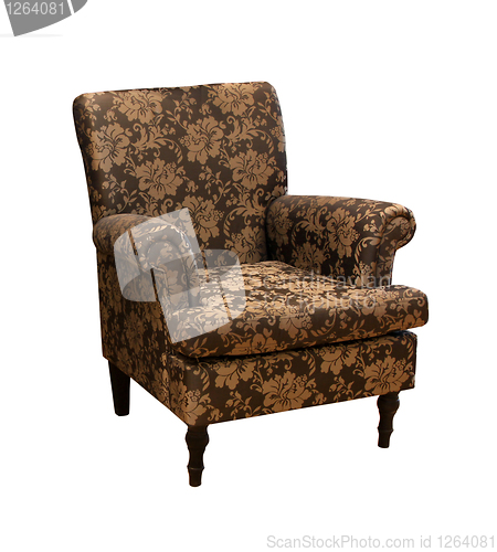 Image of Old brown chair