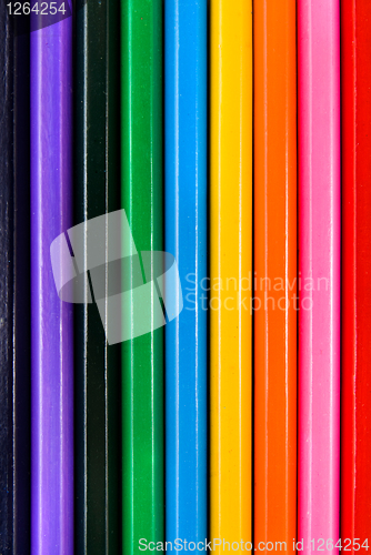 Image of Backround from color pencils