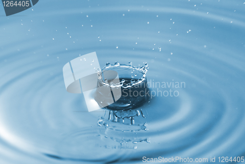 Image of water splash