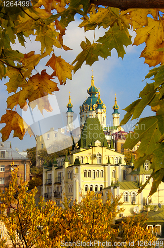 Image of autumn old Kyiv