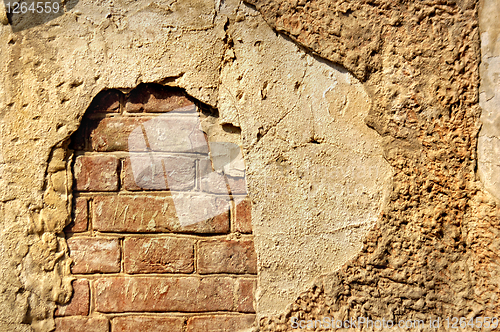 Image of Old bricks wall texture