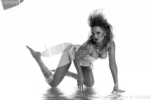 Image of sexy young woman