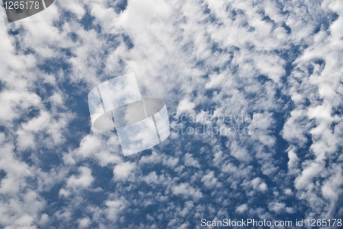 Image of clouds in sky