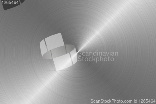 Image of circular metal texture