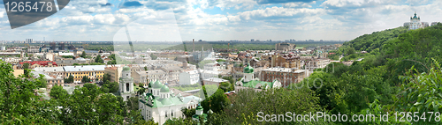 Image of Panorama of the summer Kyiv