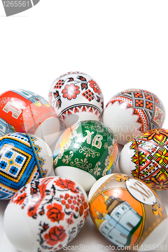 Image of easter eggs