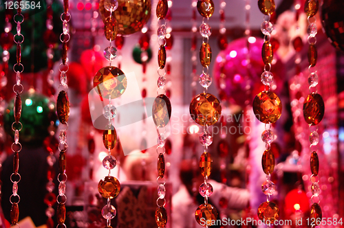 Image of red decorations